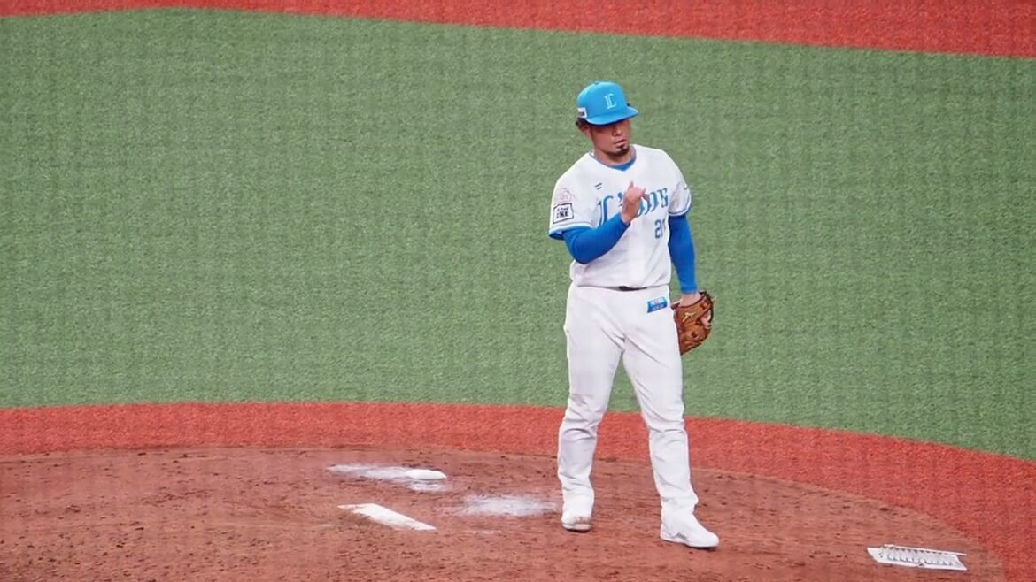 2024.04.21 埼玉西武-東北楽天(ベルーナドーム) 田村伊知郎 投球シーン