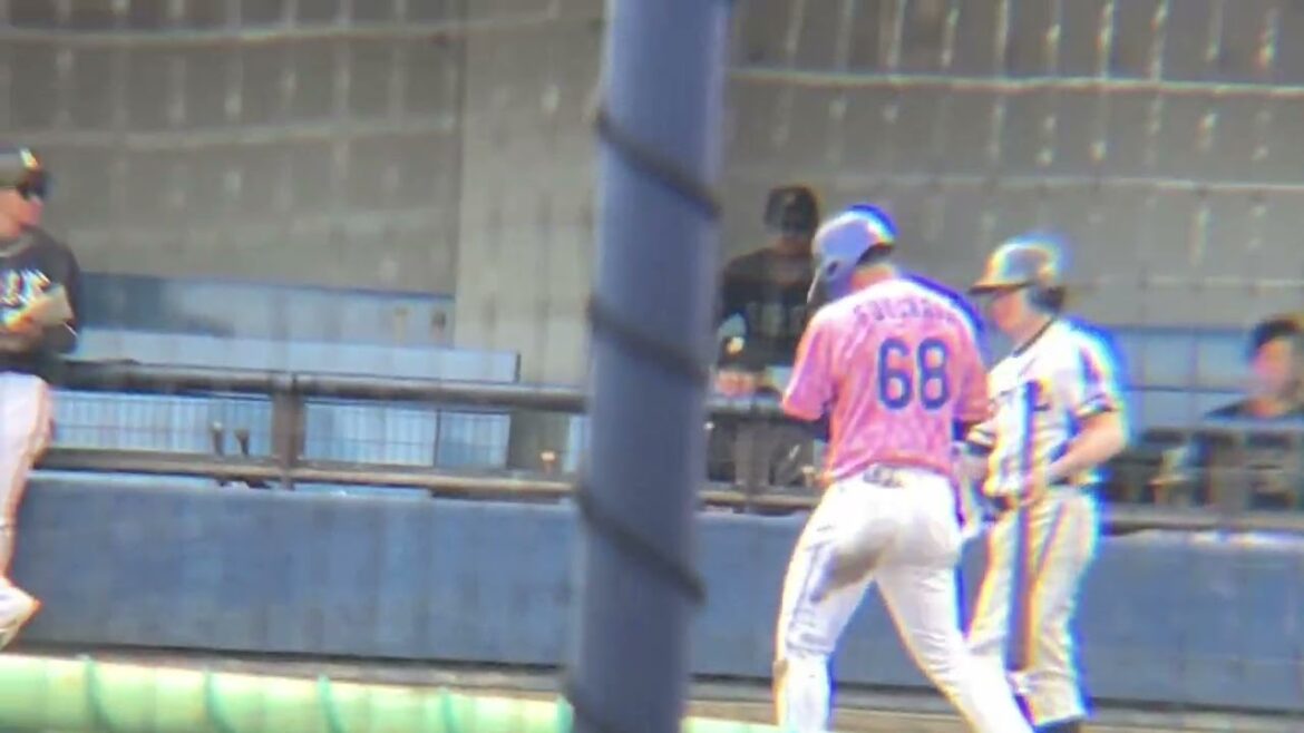 ファーム フォアボールを選ぶ福永(2024/4/20)