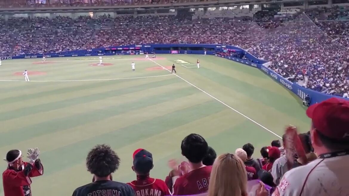 20240320　ここで島内♪【島内宏明の応援歌】東北楽天ｺﾞｰﾙﾃﾞﾝｲｰｸﾞﾙｽ　7回表@ﾊﾞﾝﾃﾘﾝﾄﾞｰﾑ ﾅｺﾞﾔ･ﾚﾌﾄ外野 ﾅｺﾞﾔﾄﾞｰﾑ ｵｰﾌﾟﾝ戦