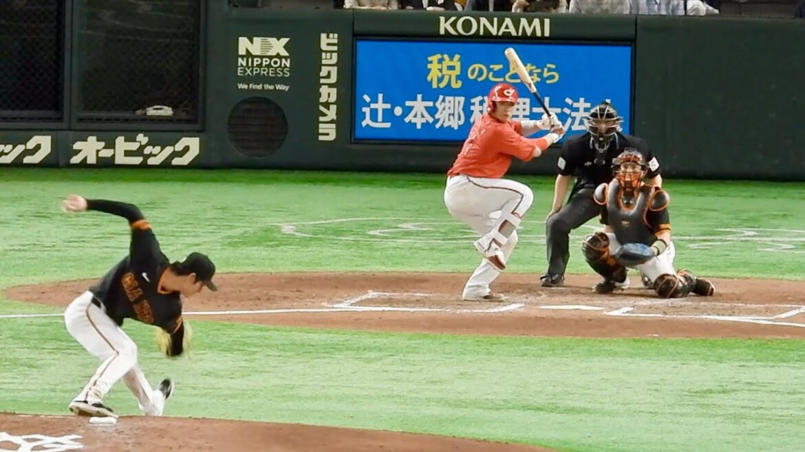 野球漫画みたいな小林誠司&高橋礼バッテリー　ピンチの7回も、雰囲気良く６連勝【巨人対広島】2024/4/14(日)東京ドーム