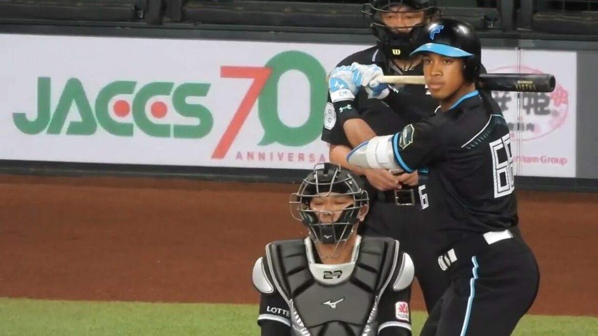 万波中正が均衡を破る爆裂ツーランホームランを放つ！一挙５得点大爆発の起爆剤‼︎エスコンフィールド北海道日本ハム対ロッテ