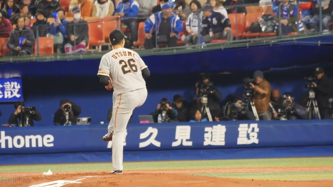 読売ジャイアンツ 内海哲也 投球フォーム