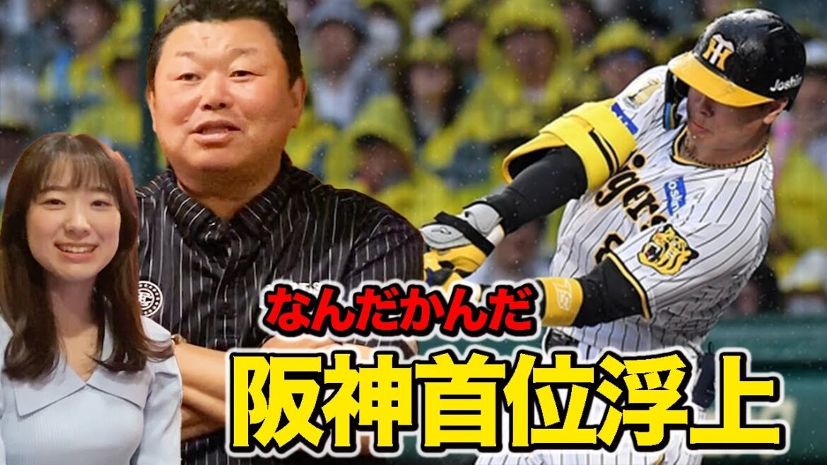 なんだかんだ阪神が首位に浮上してきました