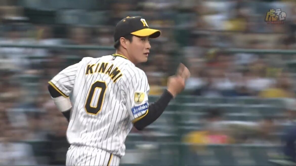 【軽やかに】1回表、#木浪聖也 選手が高いバウンドのショートゴロをさばく！【2024/4/26Ｔ－Ｓ】