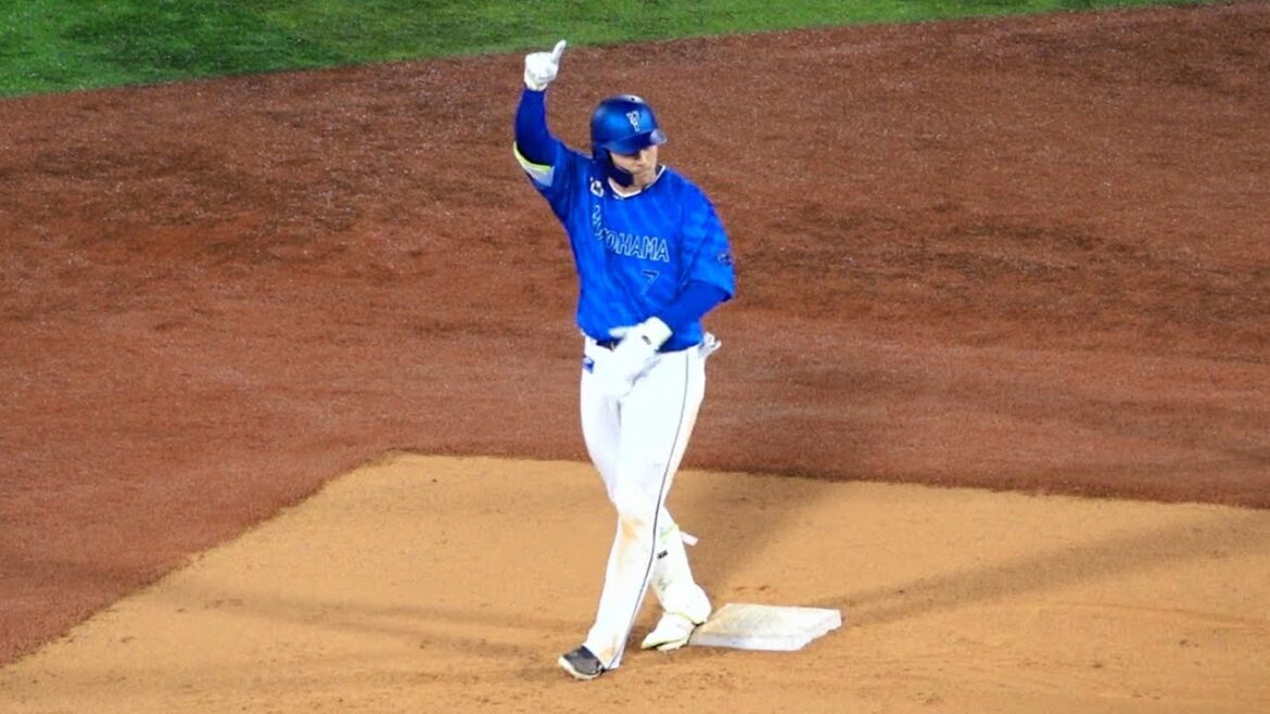 花火じゃなくて俺を見ろ！佐野恵太！渾身の同点タイムリーツーベース！2024/04/26 横浜DeNAベイスターズ