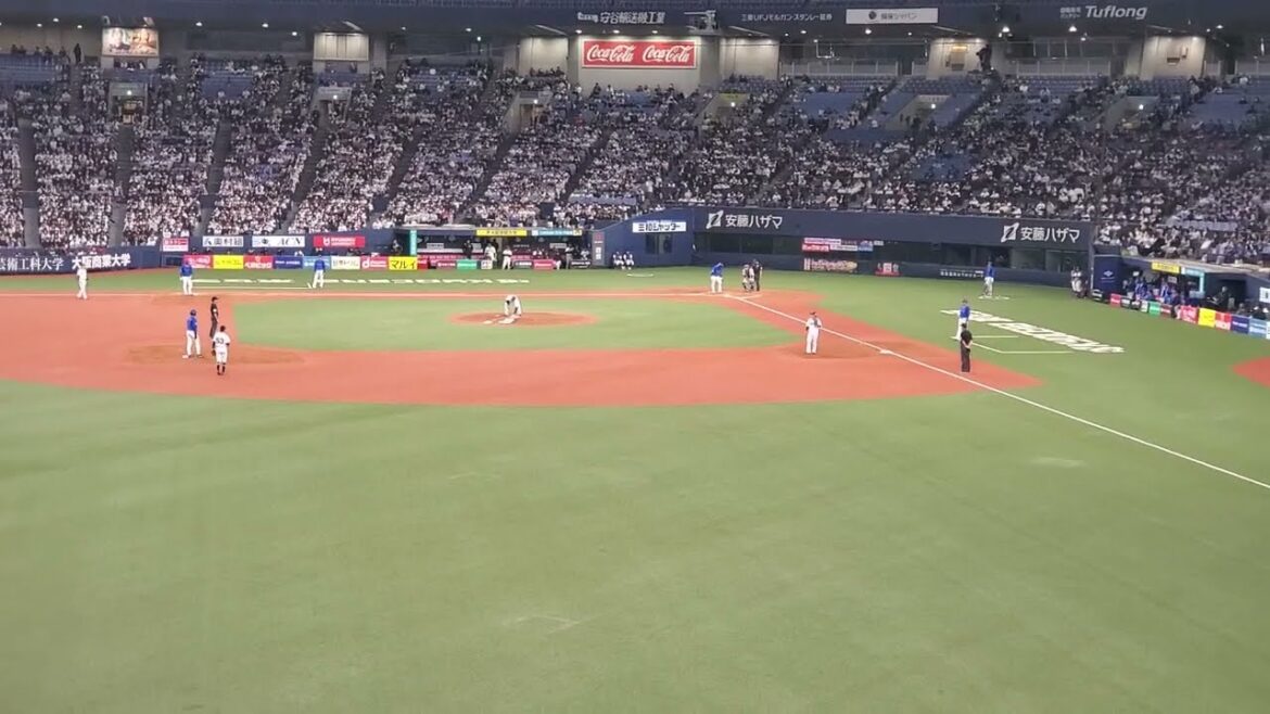 20240303【楠本泰史の応援歌→攻めまくれ　チャンステーマ2】怒涛の応援で盛り上がる　横浜DeNAﾍﾞｲｽﾀｰｽﾞ　8回表@京ｾﾗﾄﾞｰﾑ大阪･ﾚﾌﾄ外野下段 ｵｰﾌﾟﾝ戦