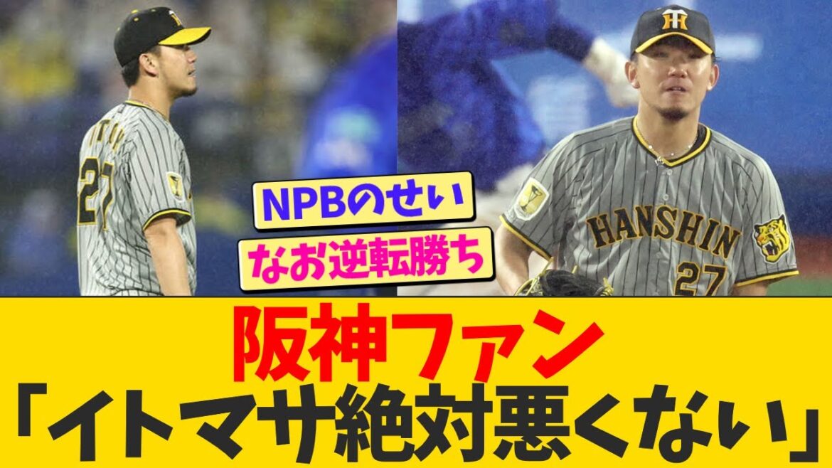 阪神ファン「伊藤将司は悪くない！！！！！」【なんJ プロ野球反応】