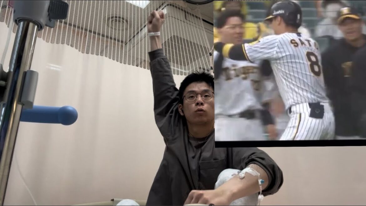 佐藤輝明3ランホームランでタイガース6連勝となり症状が治る阪神ファン