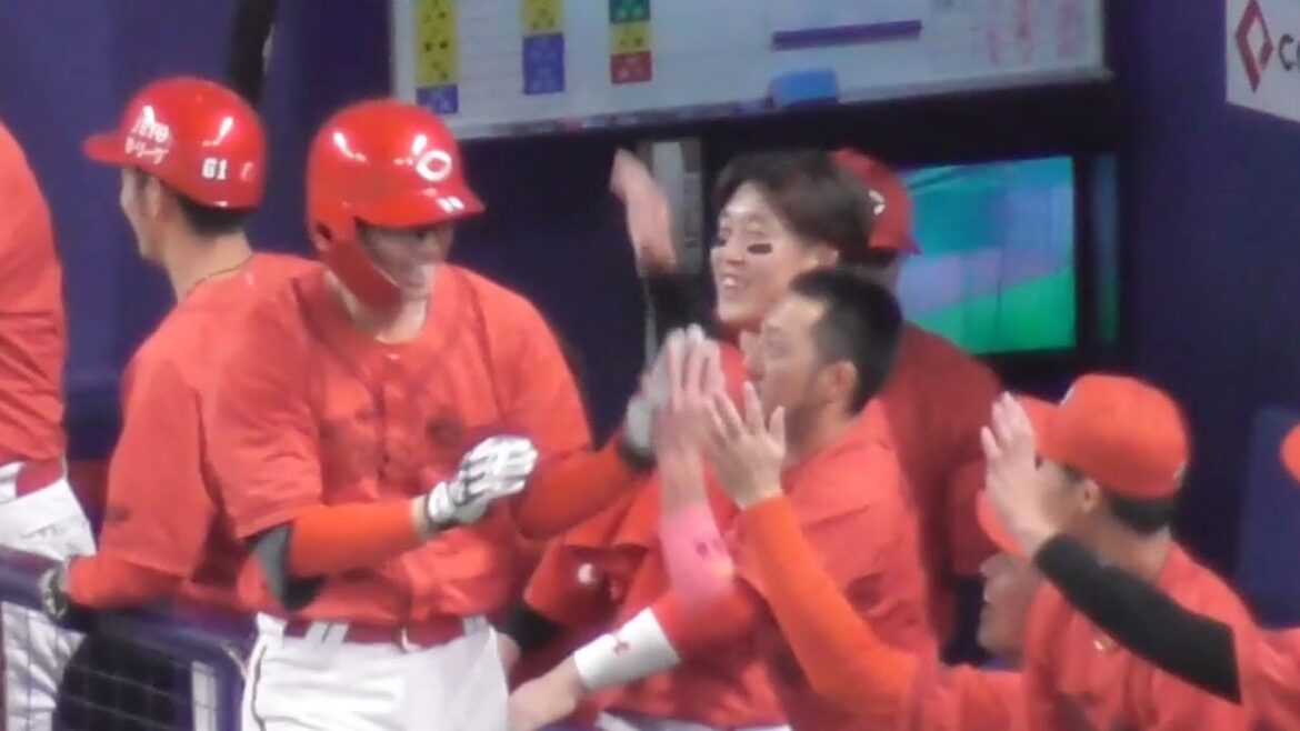 もうスタメンは外せない宇草孔基！チームトップとなる第3号2ランホームランで広島カープ先制！2024年4月27日