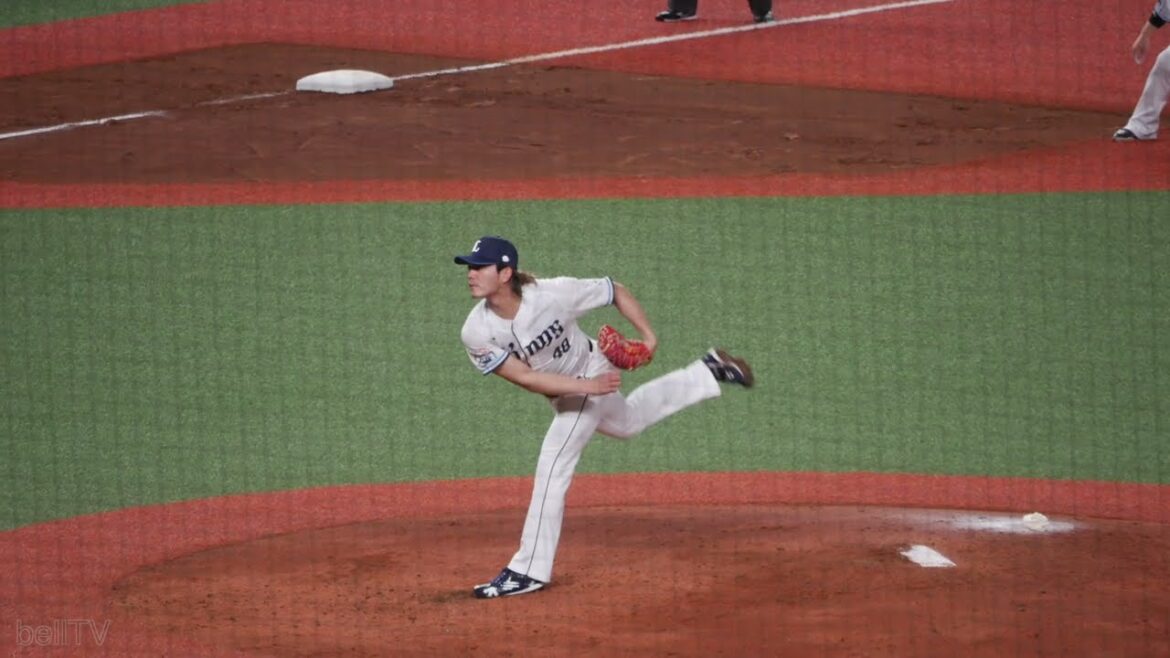 埼玉西武ライオンズ 今井達也 投球フォーム（スローモーション）