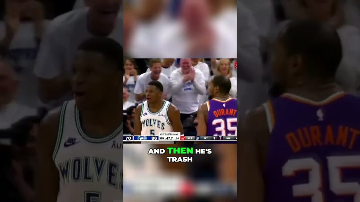 Anthony Edwards goes at Kevin Durant with epic trash talk!