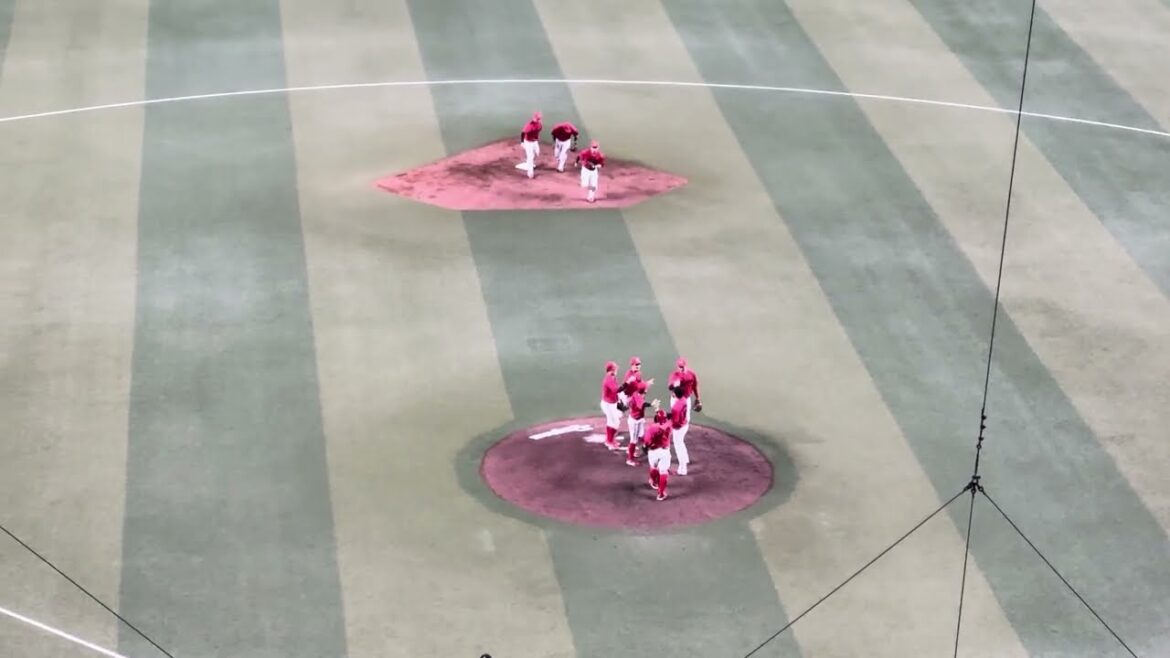 勝利の瞬間！【広島カープ】vs.中日ドラゴンズ2024/04/27栗林投手、失敗後即セーブ成功で5割復帰シャ！