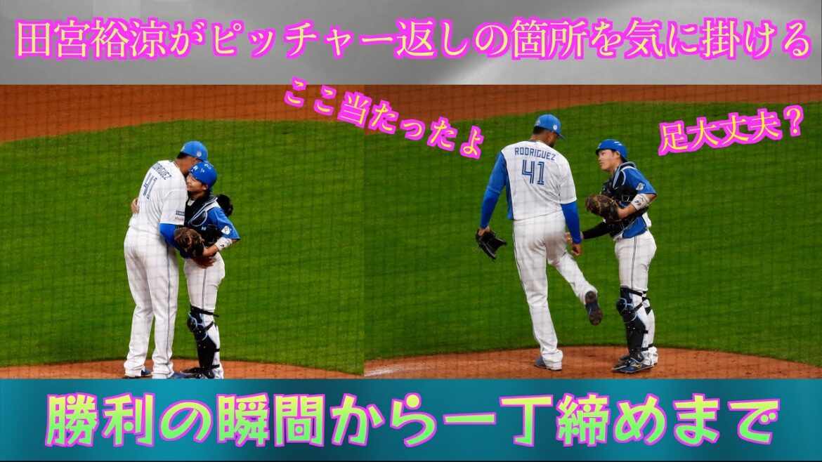 【20240427】隠れ首位打者の田宮裕涼がピッチャー返しの箇所を気に掛ける