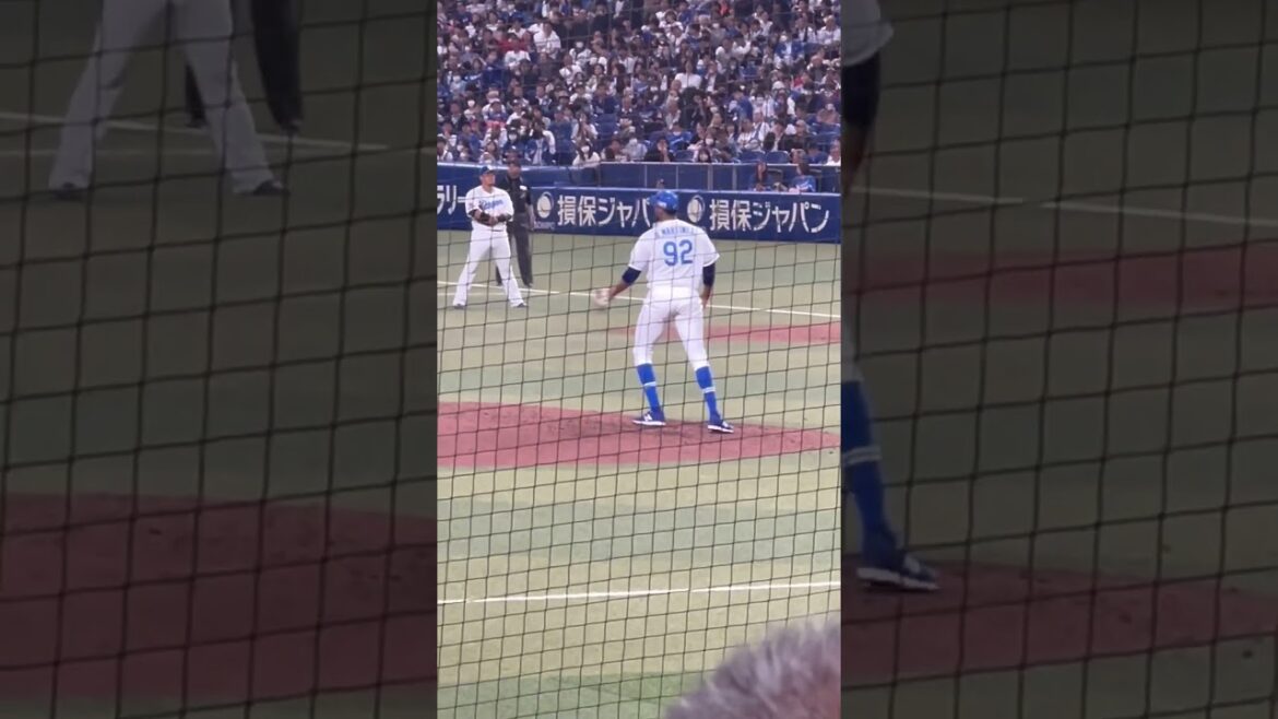 【神の投球】ライデル・マルティネス   2024 4 2 ナゴド開幕・読売戦　#細川 #サヨナラ #サヨナラホームラン