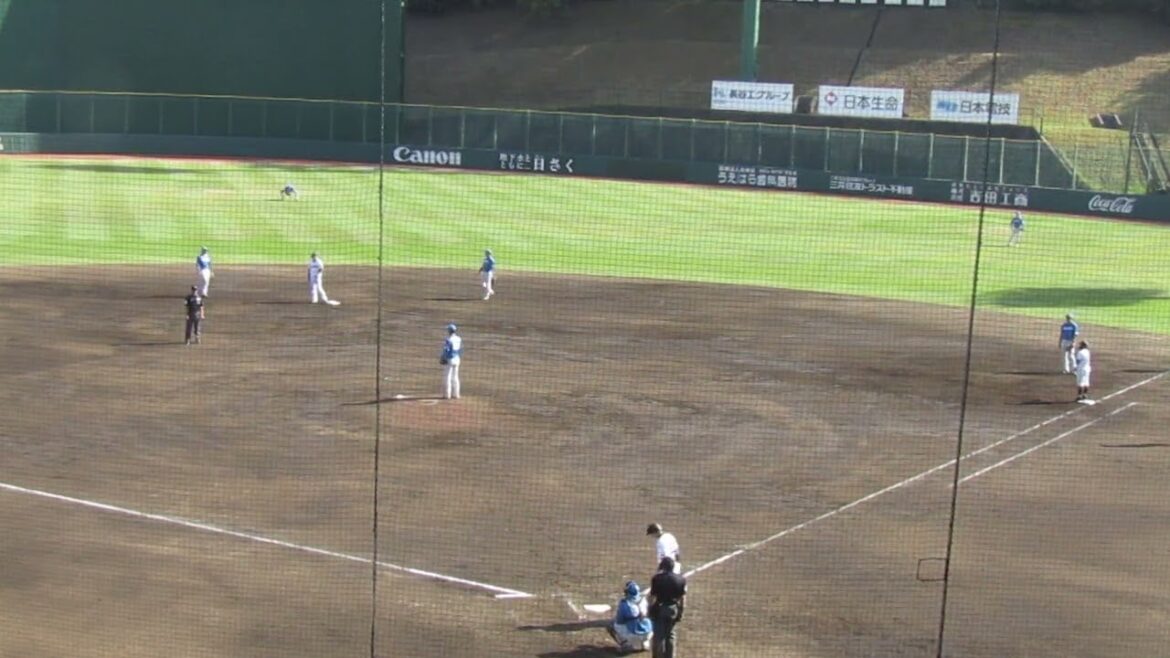 【ジャイアンツ】松原聖弥 飛ばないボールで深いところにスリーランホームラン2024年4月16日 イースタンリーグ読売ジャイアンツ 対 日本ハムファイターズ