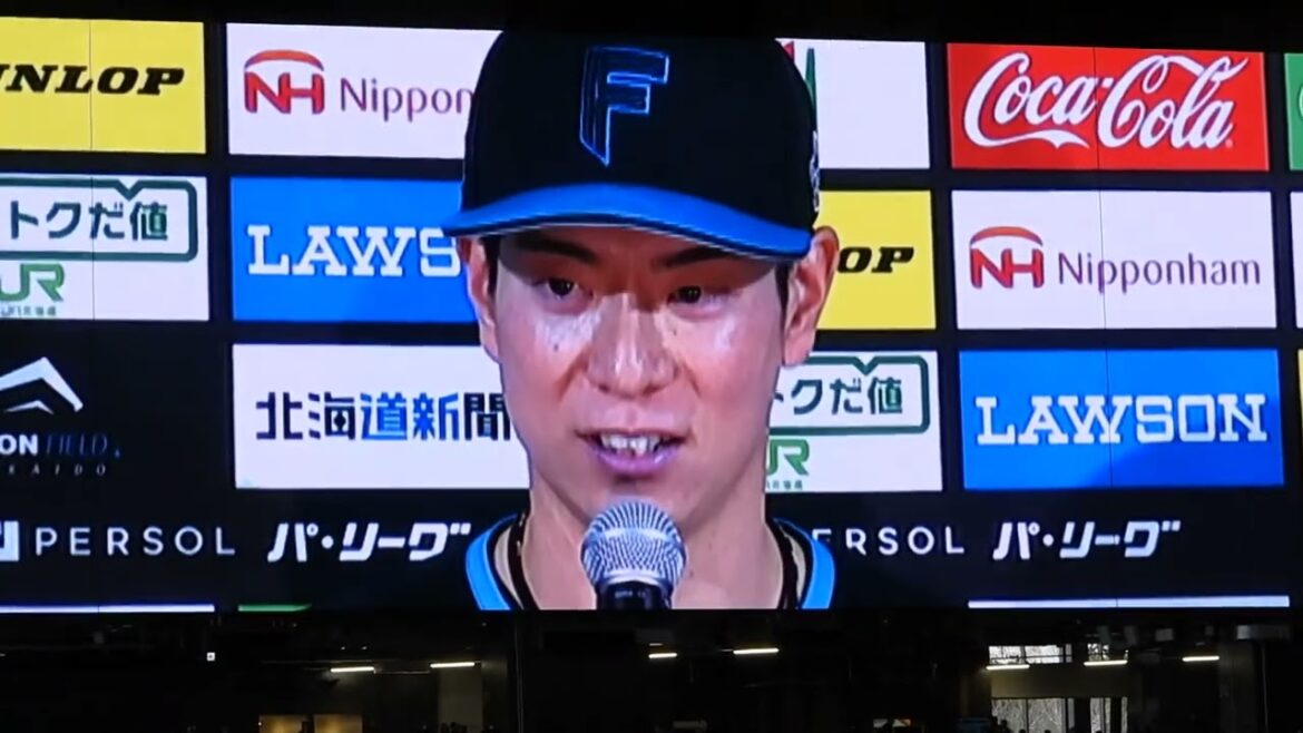 【3連勝】誹謗中傷が嫌なので打ちました！松本剛ヒーローインタビュー　エスコンフィールド北海道日本ハム対ロッテ