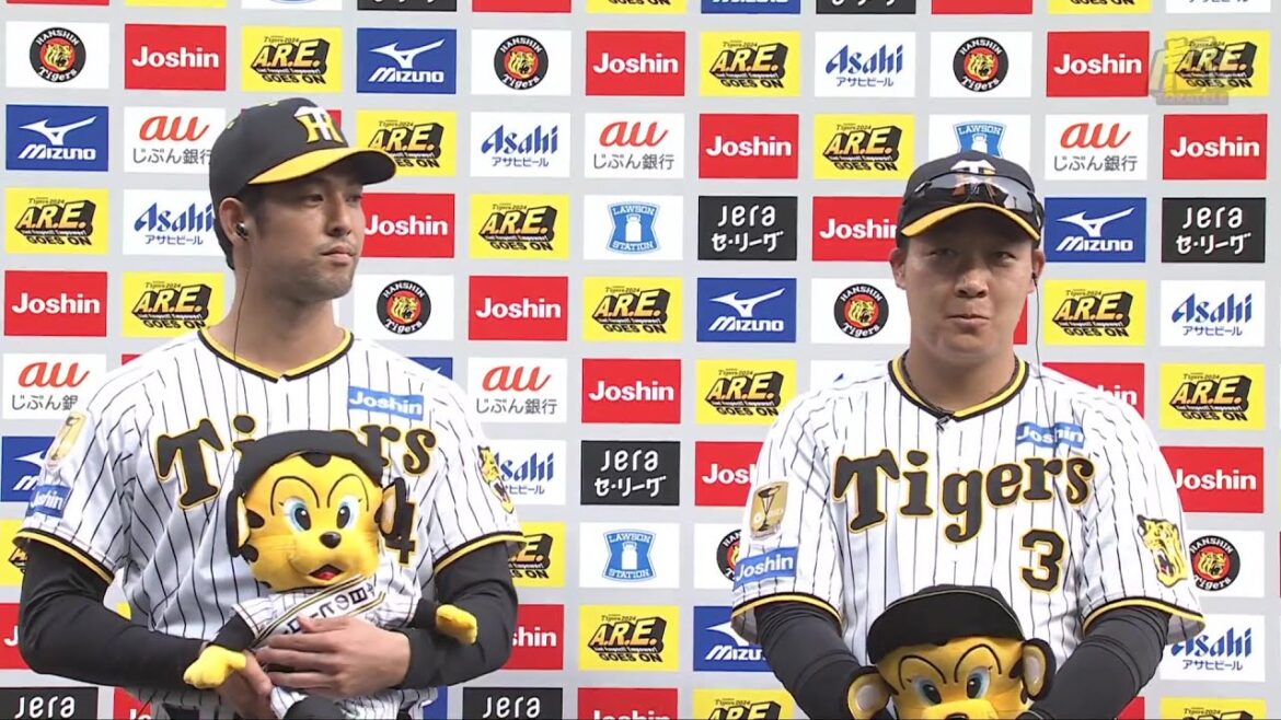 【#加治屋蓮 投手、#大山悠輔 選手のヒーローインタビュー、#岡田彰布 監督インタビュー】 4月28日(日) 阪神vsヤクルト（甲子園）