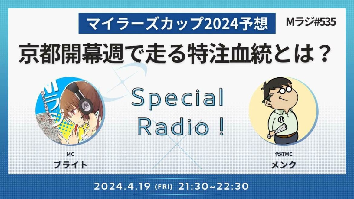 【マイラーズC2024】Mラジ第535回【競馬予想】