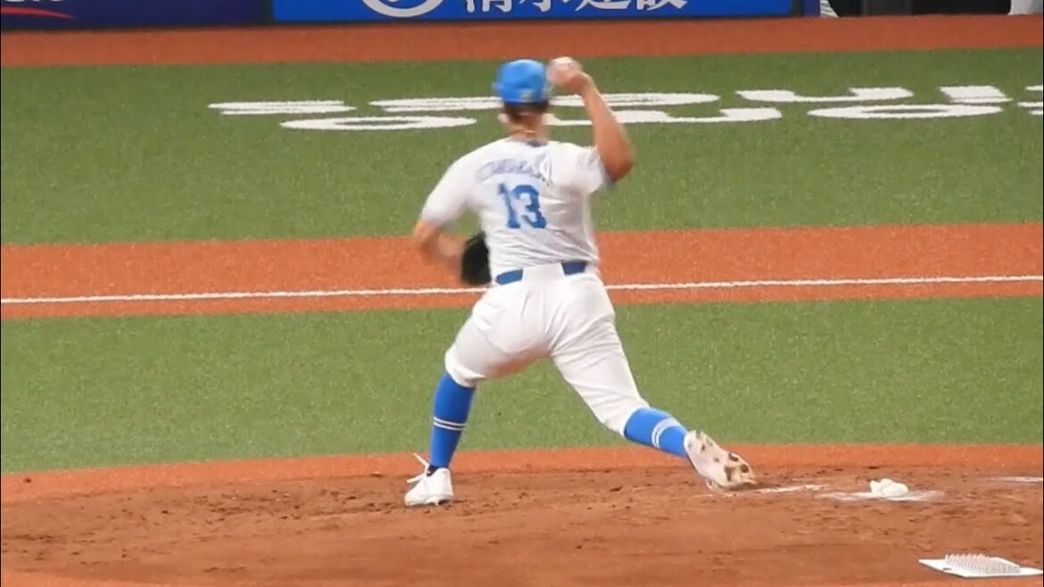 髙橋光成 ピッチングフォーム スロー再生あり2024/04/21 西武対楽天【西武ブルーシリーズ】【埼玉西武ライオンズ】【ベルーナドーム】