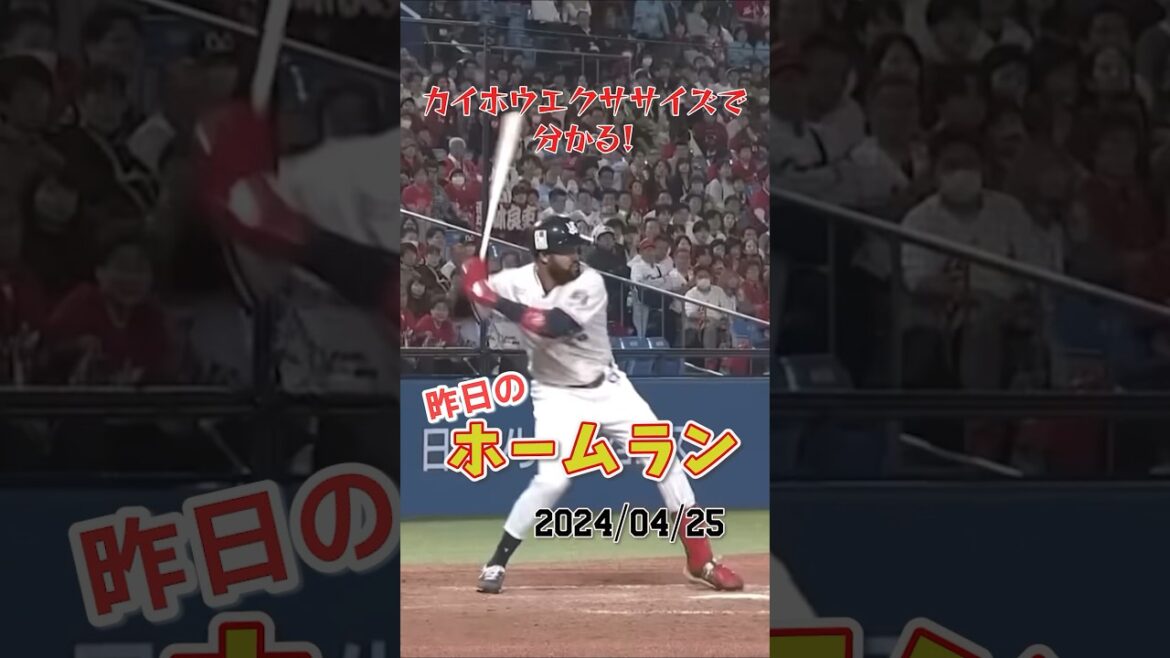【乱打戦】サンタナ、来日4年目で初のサヨナラホームラン!#shorts #昨日のホームラン#野球#ホームラン#音ハメ#プロ野球 【乱打戦】サンタナ、来日4年目で初のサヨナラホームラン!#shorts #昨日のホームラン#野球#ホームラン#音ハメ#プロ野球