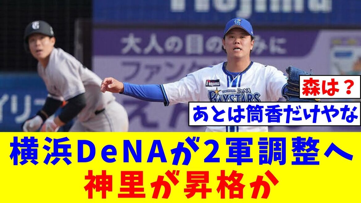 横浜DeNA、上茶谷、井上が2軍調整へ　神里が昇格か【なんJ反応】【プロ野球反応集】【2chスレ】【5chスレ】