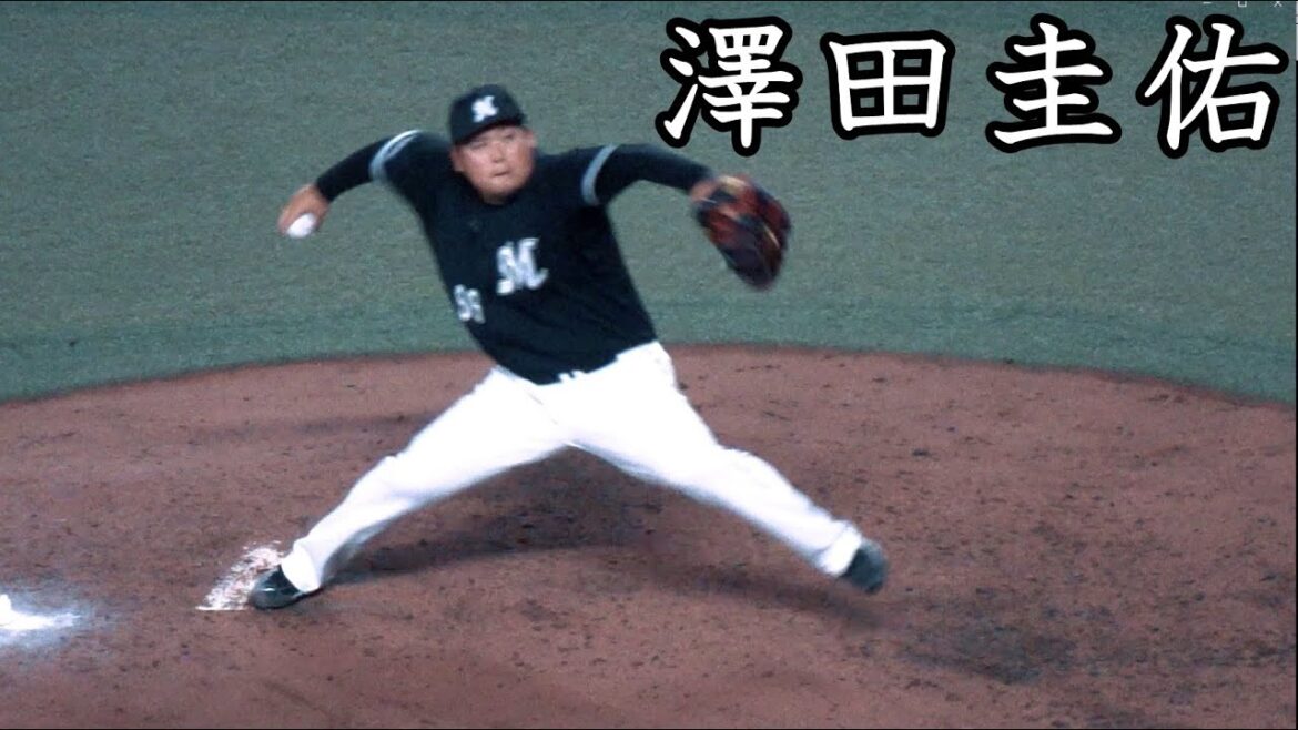 [ロッテ] 澤田圭佑 投球フォーム (スローモーション付)
