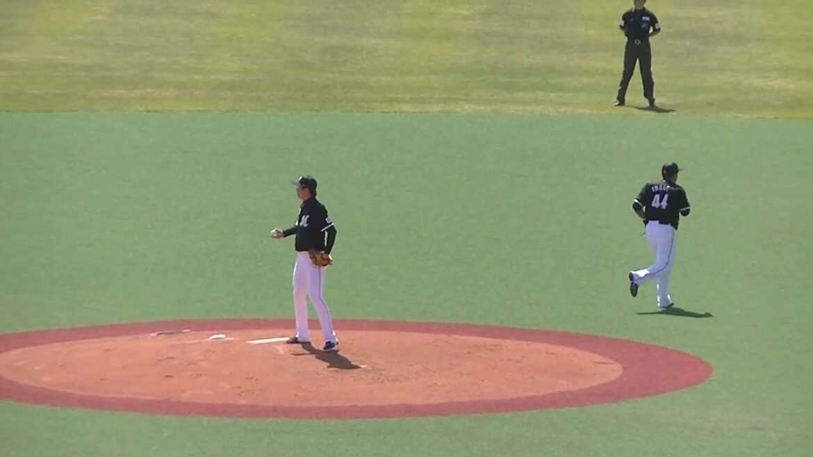 マリーンズ二木康太ピッチングフォーム2024年4月19日