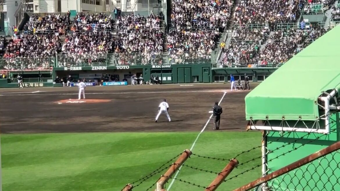 20240302　大西宏明の流用♪お遊び応援【西浦直亨 応援歌】横浜DeNAﾍﾞｲｽﾀｰｽﾞ@北九州市民球場･外野ﾚﾌﾄ ｵｰﾌﾟﾝ戦