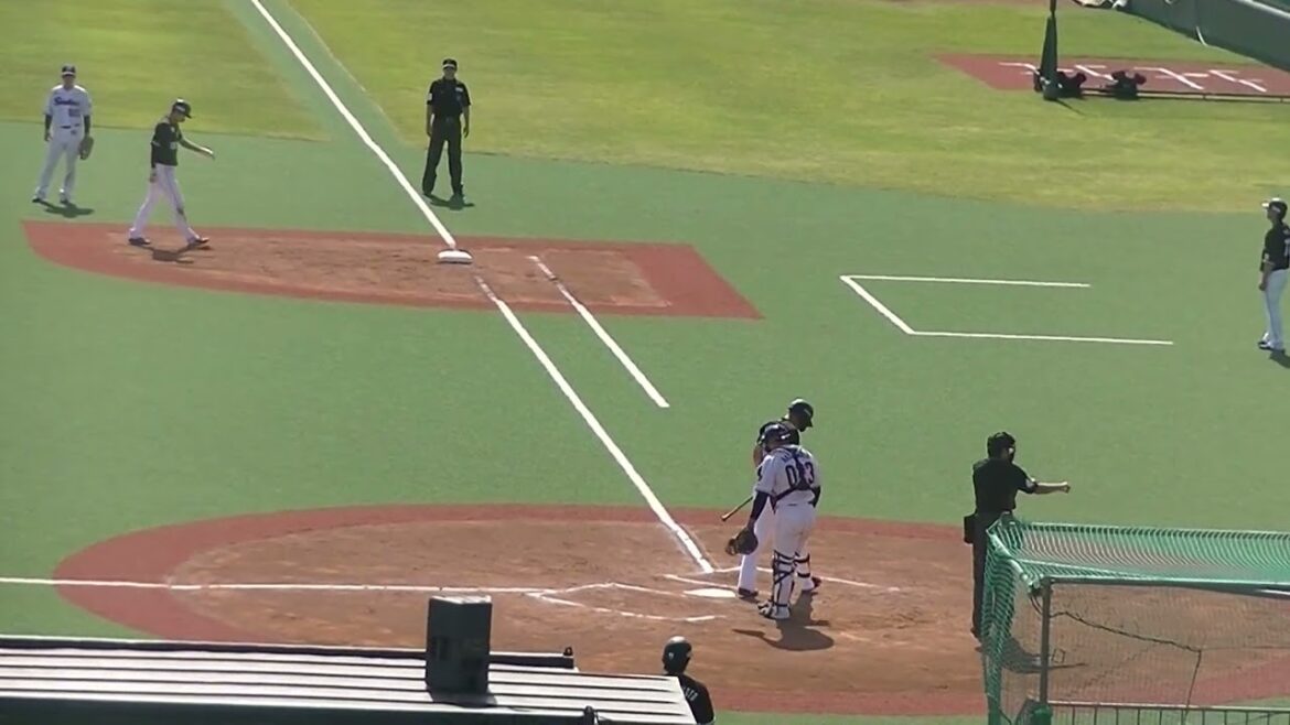 勝又琉偉に死球も藤田和樹を三振にとる高梨裕稔【ヤクルトスワローズ対 千葉ロッテマリーンズ イースタン2024年4月19日】