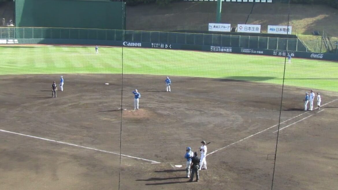 【ファイターズ】柳川大晟〜ピンチで岡田悠希と舟越秀虎を連続三振2024年4月16日 イースタンリーグ読売ジャイアンツ 対 日本ハムファイターズ