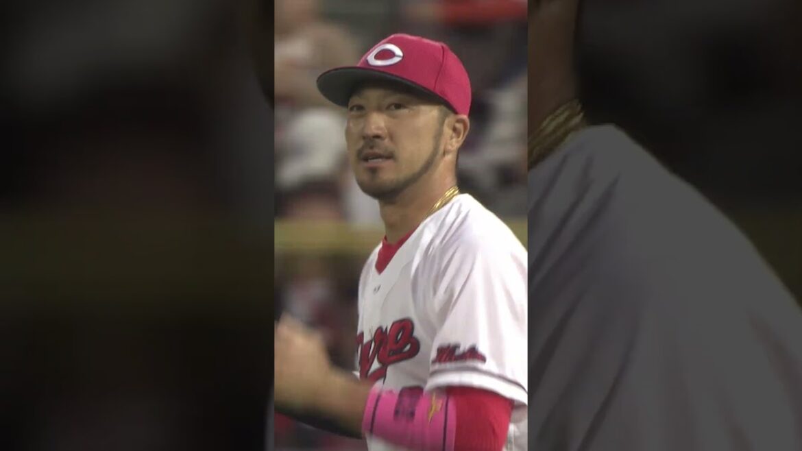 菊池のファインプレーーーーー #広島 #カープ #shorts