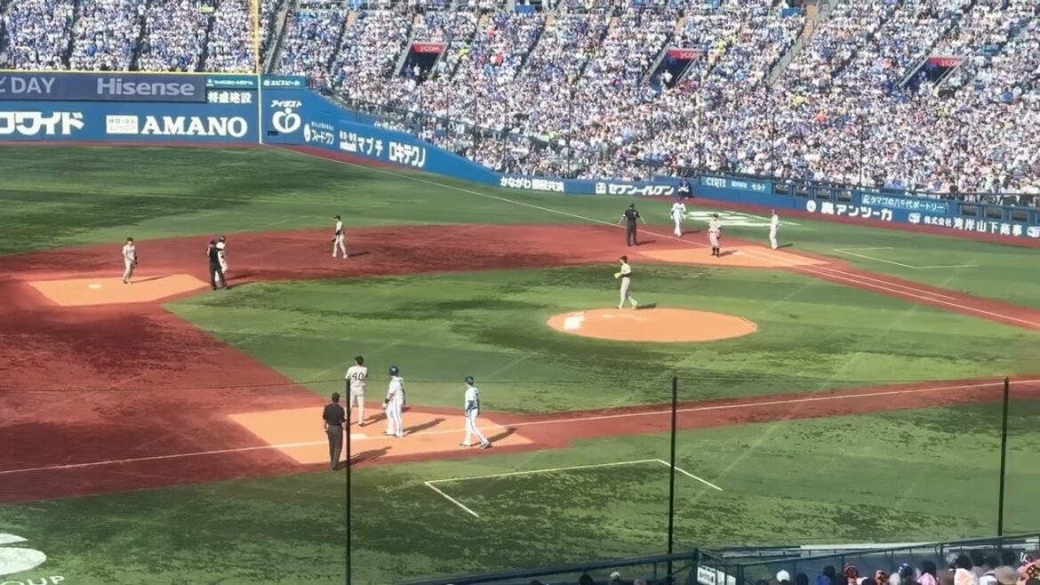ベイ同点　連続内野ゴロ　楠本泰史　関根大気　横浜DeNAベイスターズ　2024年3月24日　読売ジャイアンツ　大貫晋一　4回裏