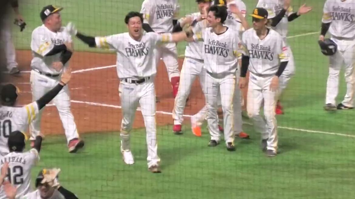 2024GW ギータの逆転サヨナラホームラン！！！みずほPayPayドームは大興奮！！2024.4.29