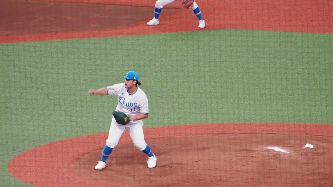 2024.04.21 埼玉西武-東北楽天(ベルーナドーム) 高橋光成 投球シーン