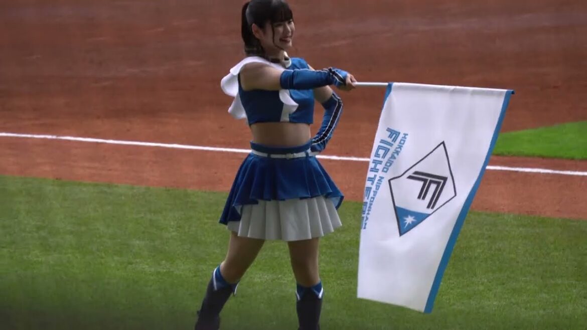 【滝谷美夢さん】  スターター送り出し 2023.07.13 ファイターズガール #北海道日本ハムファイターズ #ファイターズガール #プロ野球 #baseball #lovefighters #野球