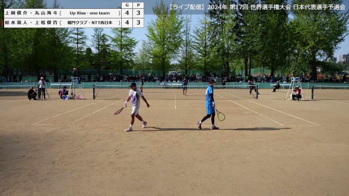 【ライブ配信】2024年 第17回 世界選手権大会 日本代表選手予選会