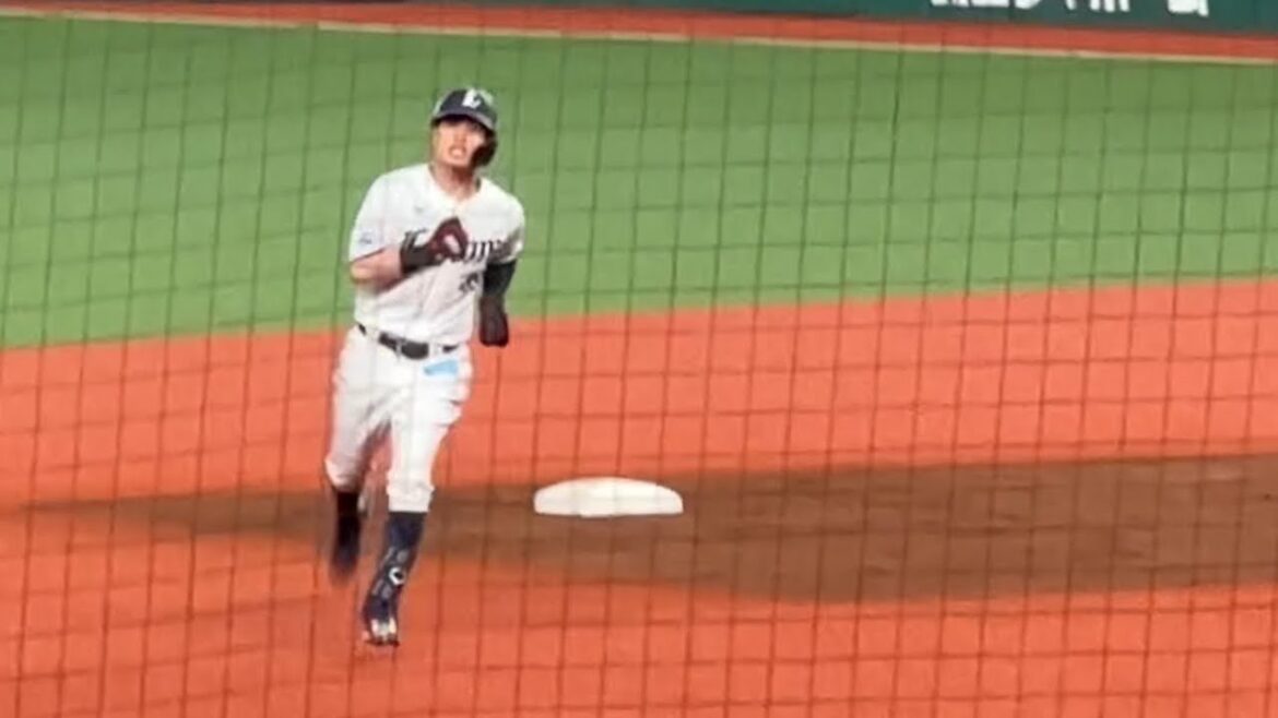 欲しかった先制点！若林楽人の今シーズン第一号ホームラン！【西武vs日本ハム】2024/5/1