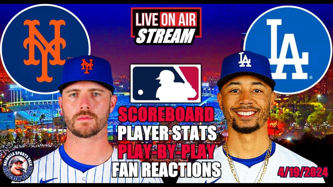 Los Angeles Dodgers vs New York Mets MLB ⚾LIVE STREAM 🔴 日本語に翻訳：ロサンゼルス・ドジャース対ニューヨーク・メッツ MLB  ライブストリーム