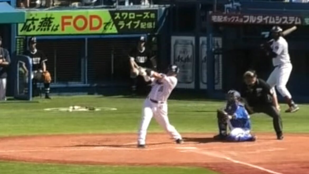 村上宗隆、7号ホームラン！神宮通算100号！ 史上最年少！ 20240503