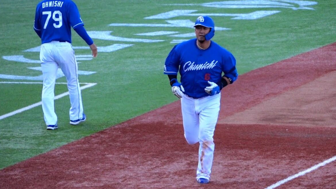 中田翔の同点ホームラン！弾丸ライナーがドラゴンズファンの待つレフトスタンドへ突き刺さる！第3号 2024/05/03 中日ドラゴンズ