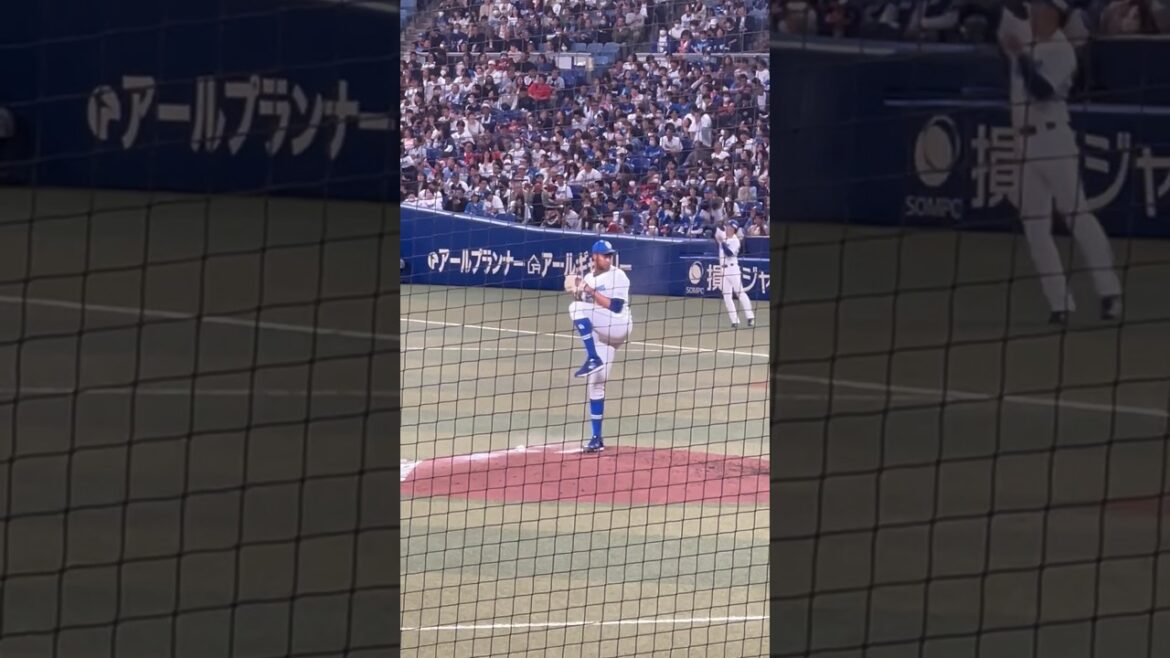 同点9回にライデル登場！  2024 4 2 ナゴド開幕・読売戦　#細川 #サヨナラ #サヨナラホームラン