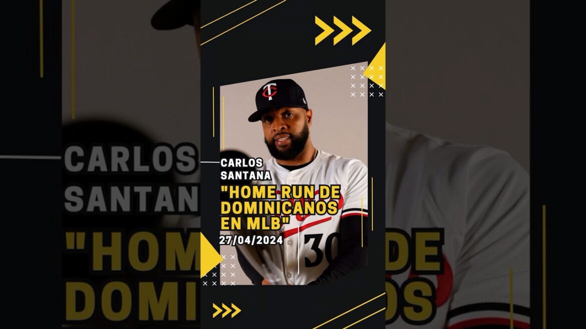 Home Runs de dominicanos en MLB parte 27 #mlb #baseball #carlossantana #beisbol