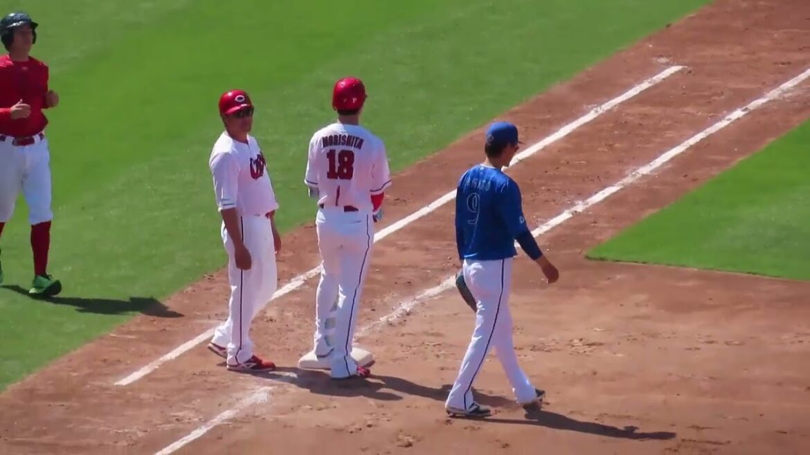 二刀流　森下暢仁　3安打猛打賞