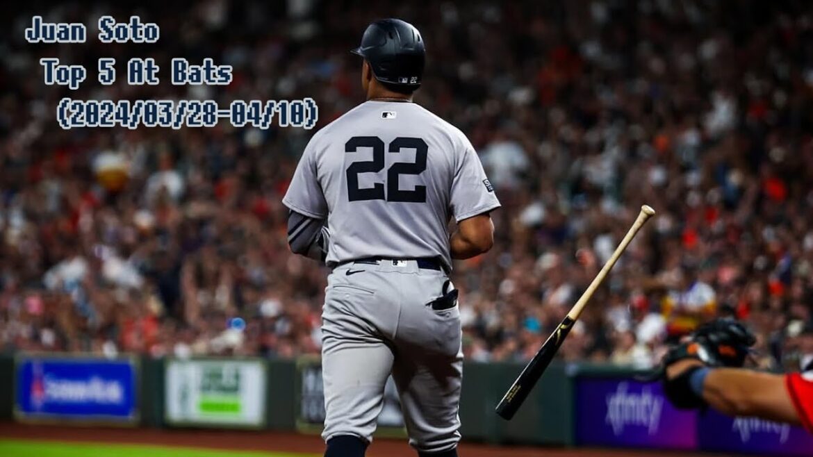 フアン・ソト 開幕4カードでの(個人的)TOP5打席ダイジェスト(2024/03/28-04/10)/Juan Soto's Top 5 At Bats(2024/03/28-04/10)