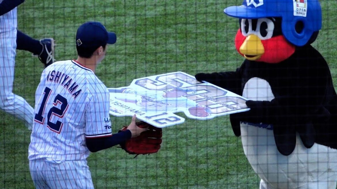 満塁ピンチ耐えて石山泰稚がプロ通算500登板達成！2024/05/03 東京ヤクルトスワローズ