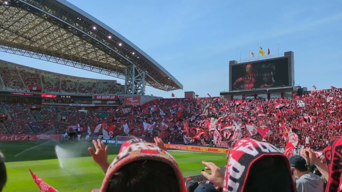 2024.4.28浦和レッズVS名古屋グランパス選手紹介