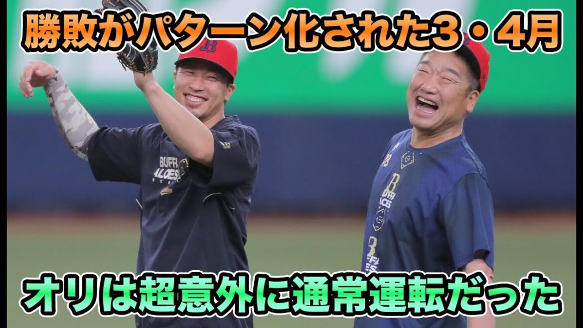 【今季が異常すぎるソフトバンク】オリックスのこれまでが過去3年と比較しても通常運転であまりに意外すぎる!! 勝敗がことごとくパターン化されていた3・4月を振り返る【オリックスバファローズ】 【今季が異常すぎるソフトバンク】オリックスのこれまでが過去3年と比較しても通常運転であまりに意外すぎる!! 勝敗がことごとくパターン化されていた3・4月を振り返る【オリックスバファローズ】