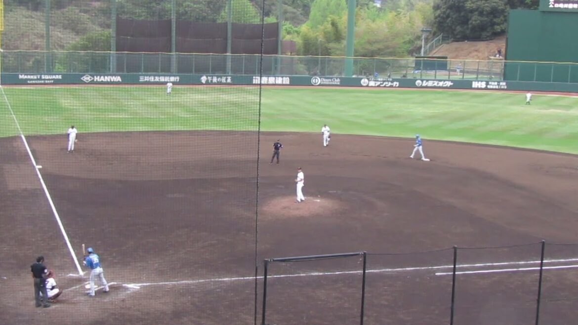 京本眞〜福田光輝を内野フライに打ち取る＜読売ジャイアンツ 対 日本ハムファイターズ 2024年4月18日＞