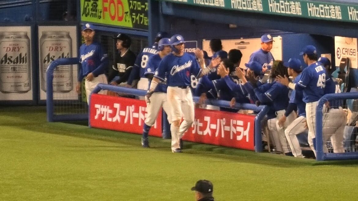 【反撃の一打！】2アウト2.3塁から細川成也選手がセンターオーバーの2点タイムリー2ベースヒット！2024/.5/04