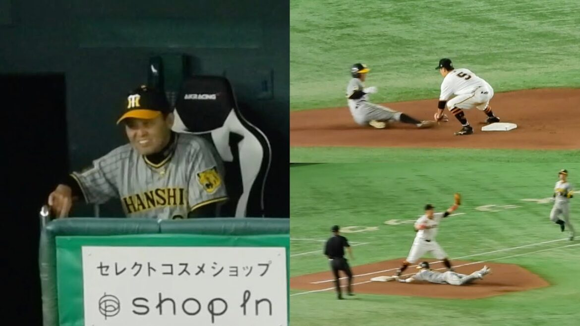 【岡田監督苦笑い】牽制死に飛び出し…走塁ミス連発で流れを失った阪神 2024.5.4